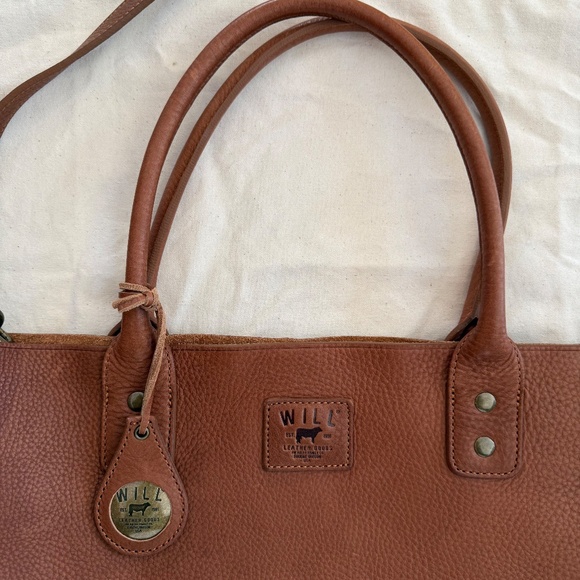 Will Leather Goods East-West leather tote - Picture 7 of 8